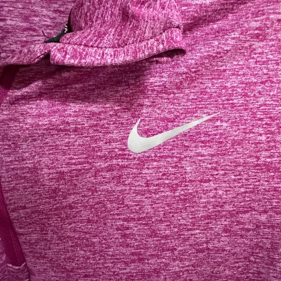 Nike Running Dri Fit Heathered Long Sleeve Women’s Medium - Picture 4 of 9